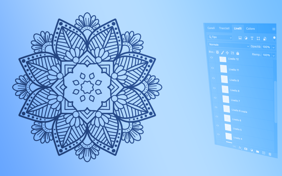 Mandala da colorare: con Photoshop puoi farne di bellissimi