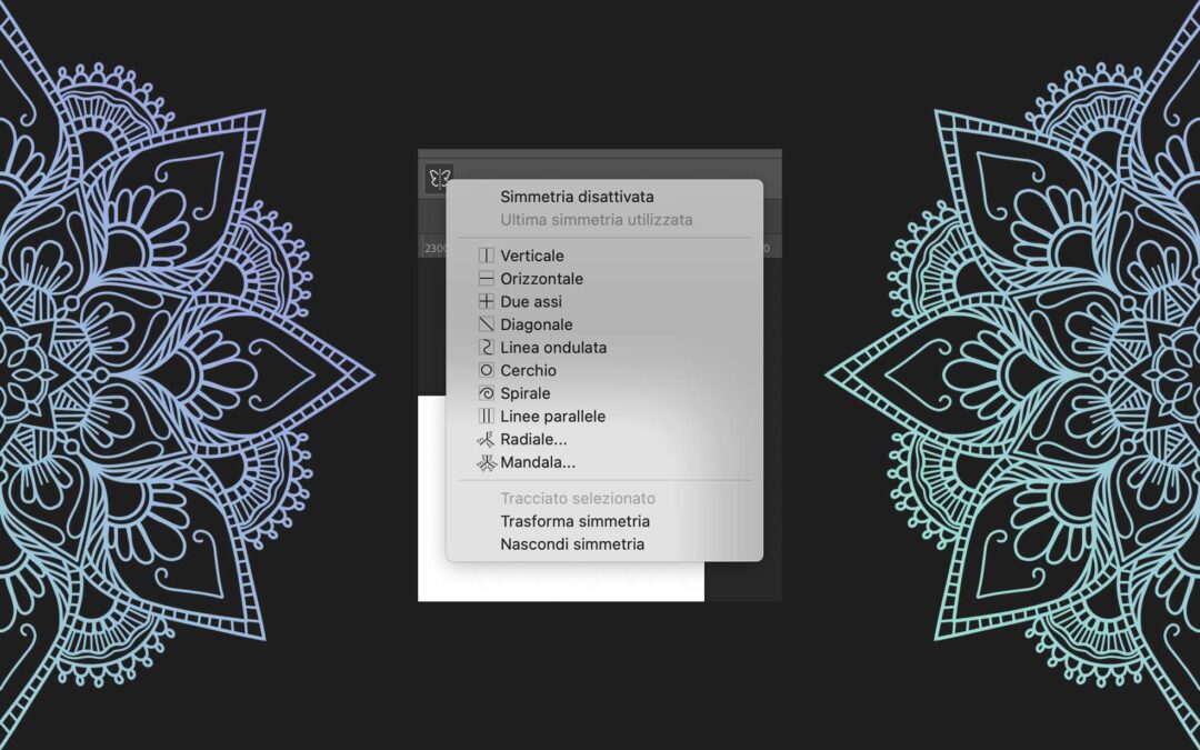 Photoshop: come impostare le simmetrie per i mandala
