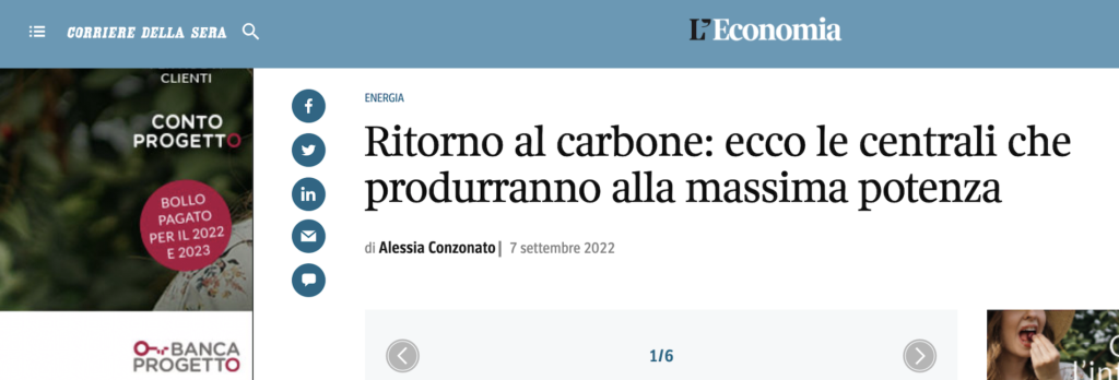 ritorno al carbone