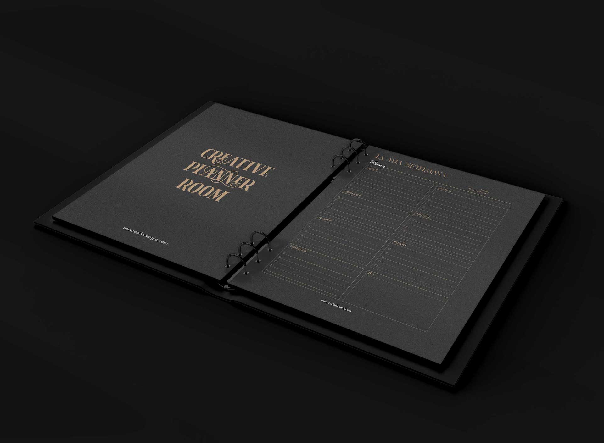 planner-settimanale-black-style planner-settimanale-black-style
