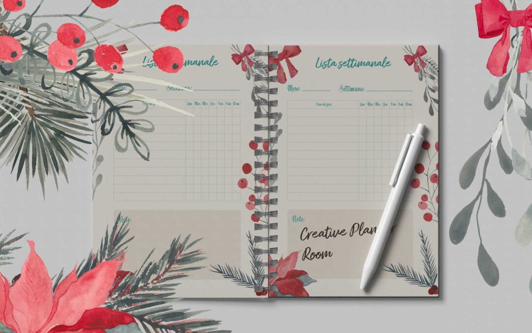 Weekly Checklist: introduciamo uno stile più artistico con decorazioni natalizie