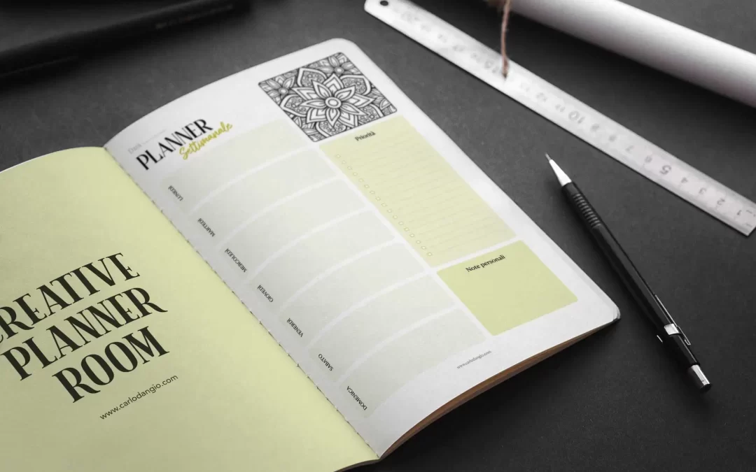 Weekly Planner con Mandala