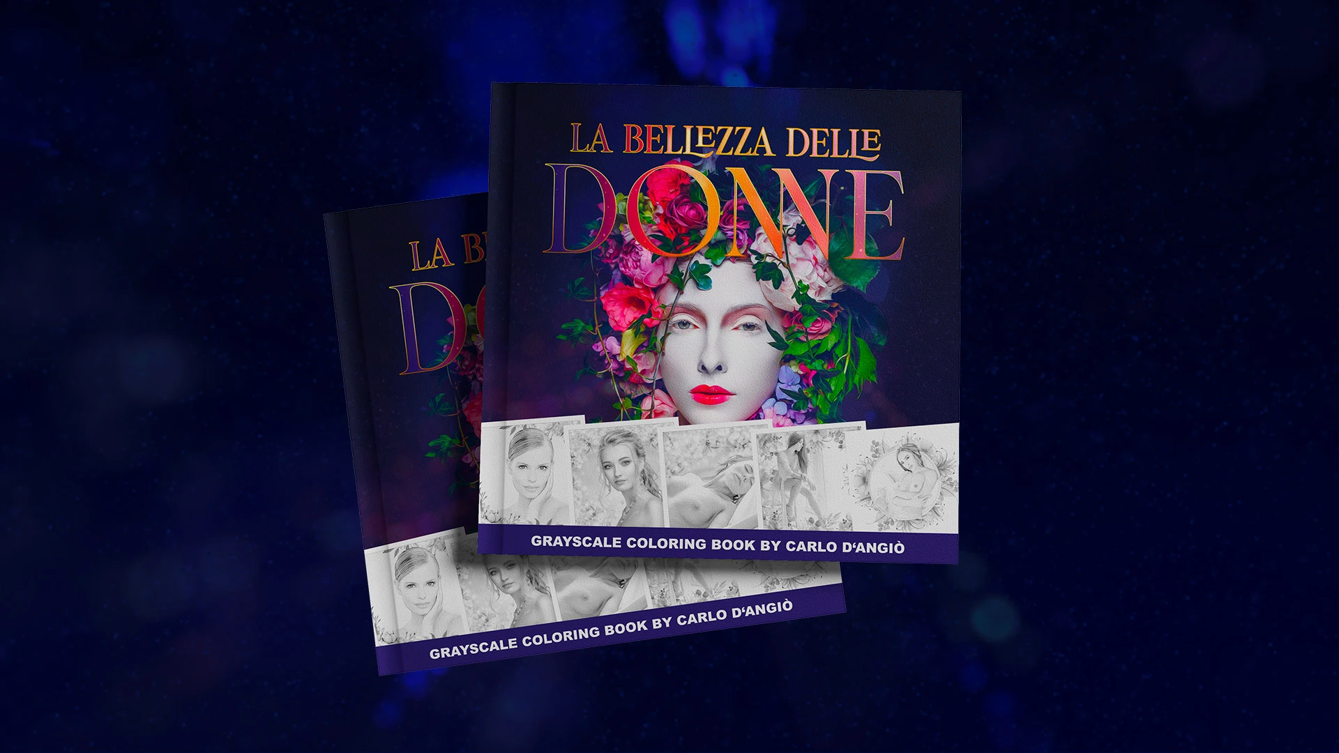 La bellezza delle donne coloring book