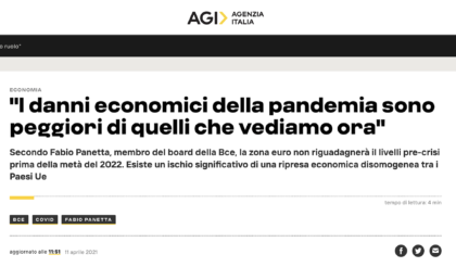 I danni economici della pandemia sono peggiori di quelli che vediamo ora