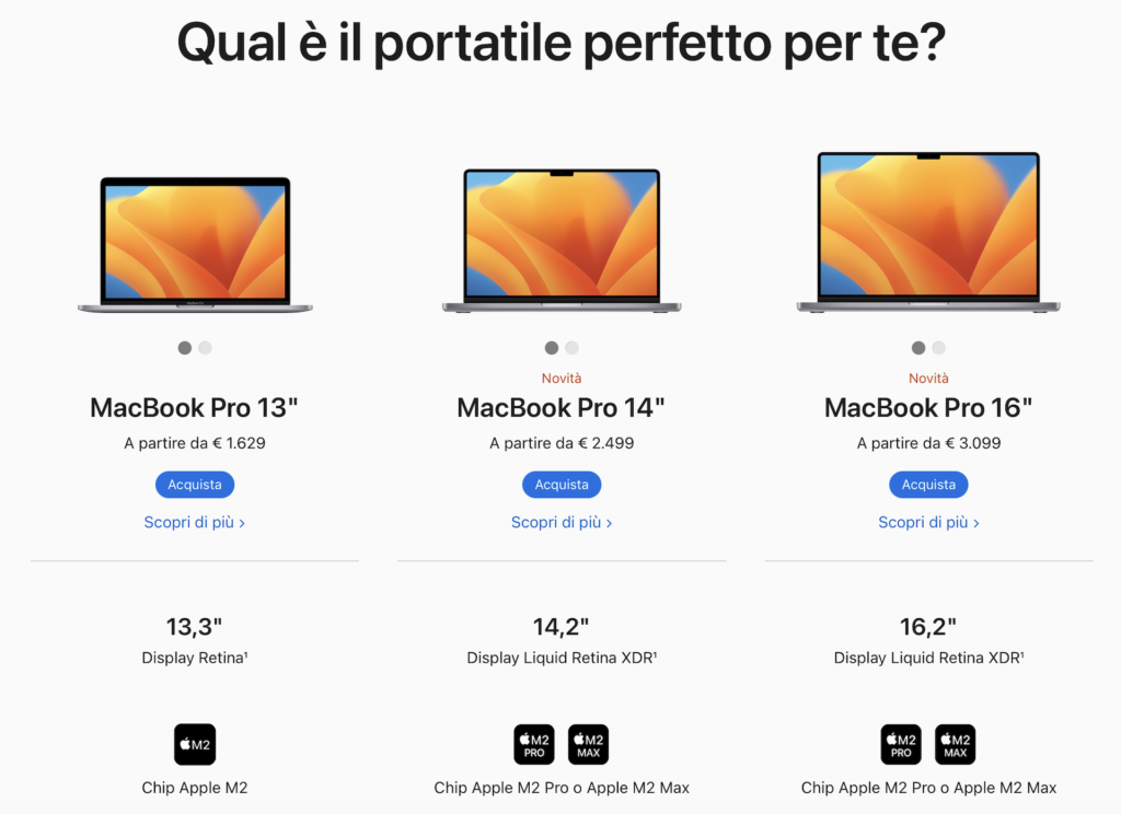 Effetto Framing applicato da Apple