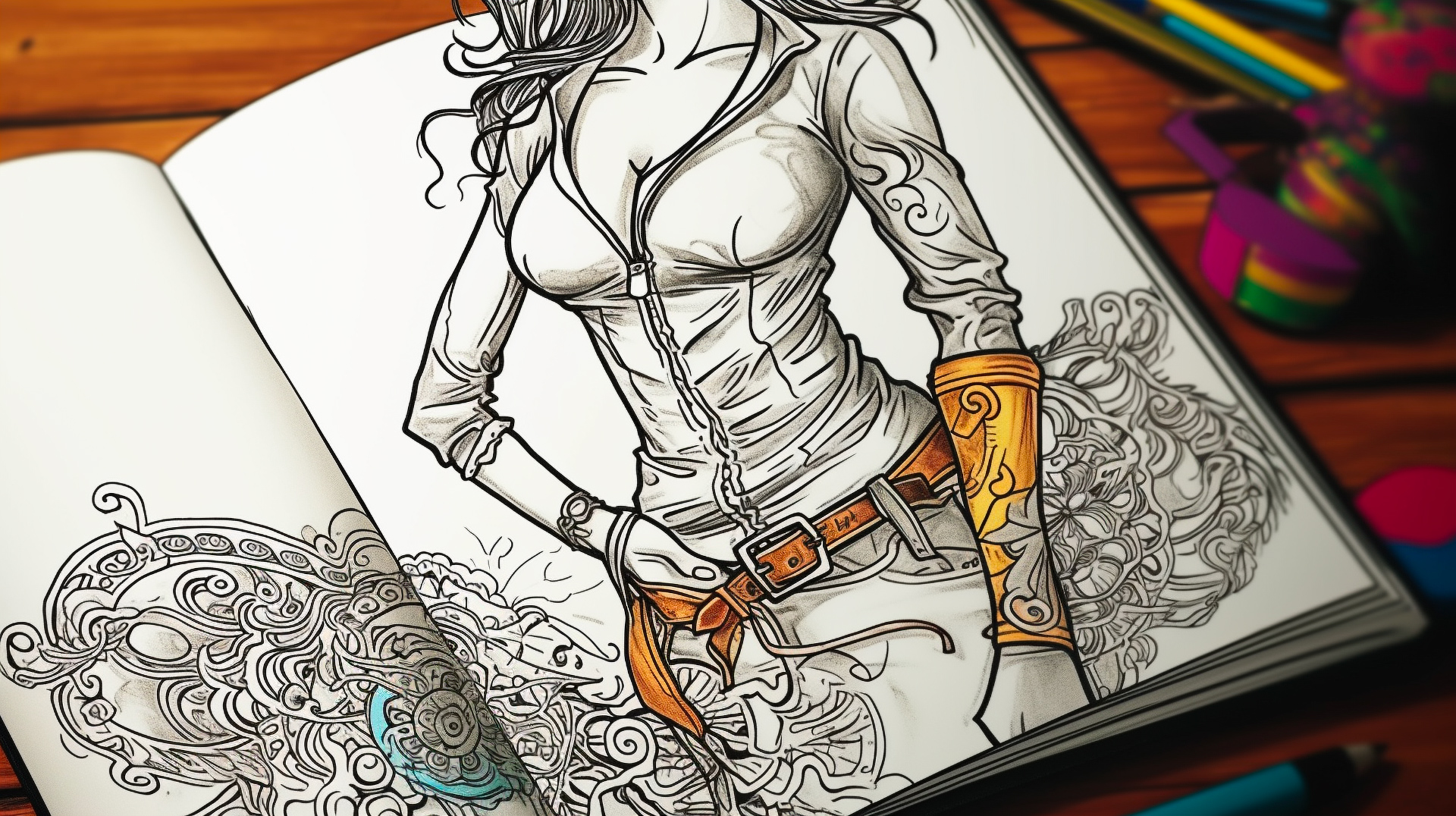 coloring-page-estate