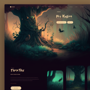 Midjourney Web Design, es. 21