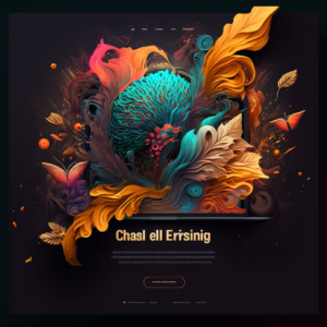 Midjourney Web Design, es. 6