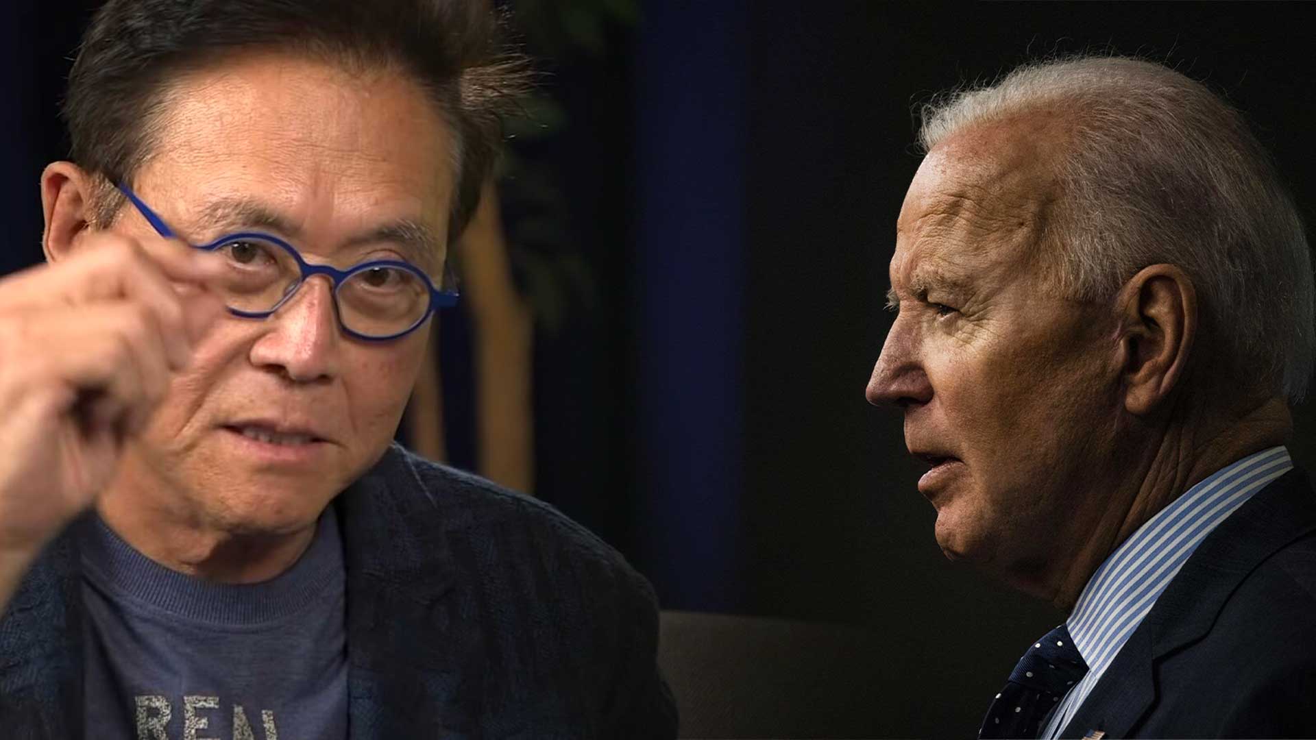 Robert Kiyosaki contro Joe Biden