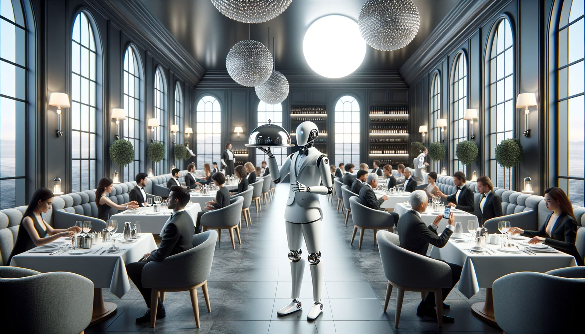 cameriere-robot Cameriere robot