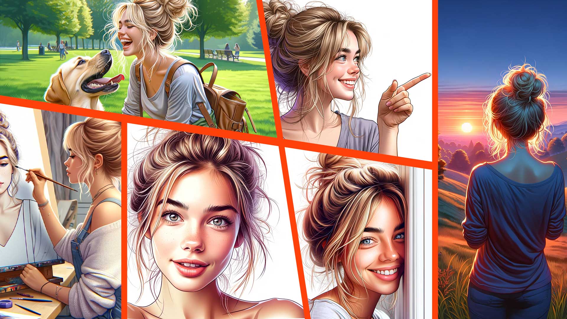 Creare storie illustrate con personaggi coerenti