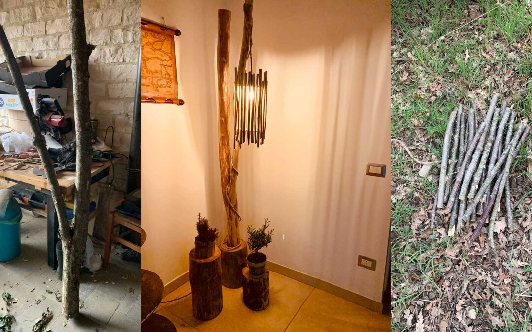 Creare con i materiali del bosco