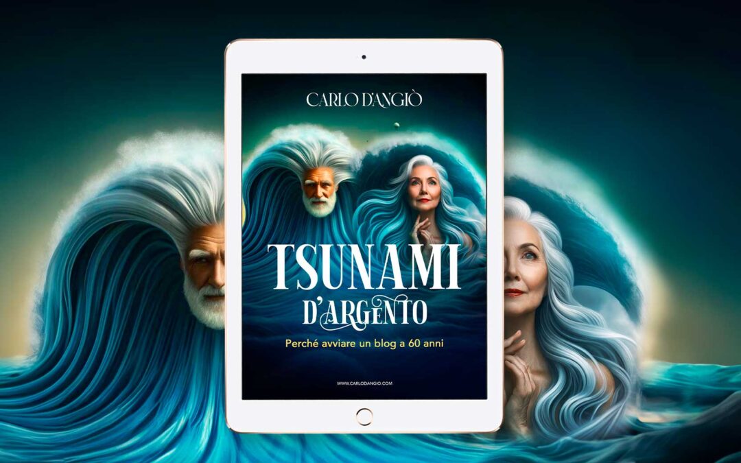 Tsunami d’argento: un sogno, un’intuizione, un progetto di blogging per boomer