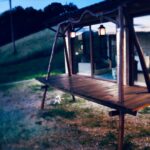 Come ho realizzato un tavolo rustico da esterno con i tronchi raccolti nel bosco