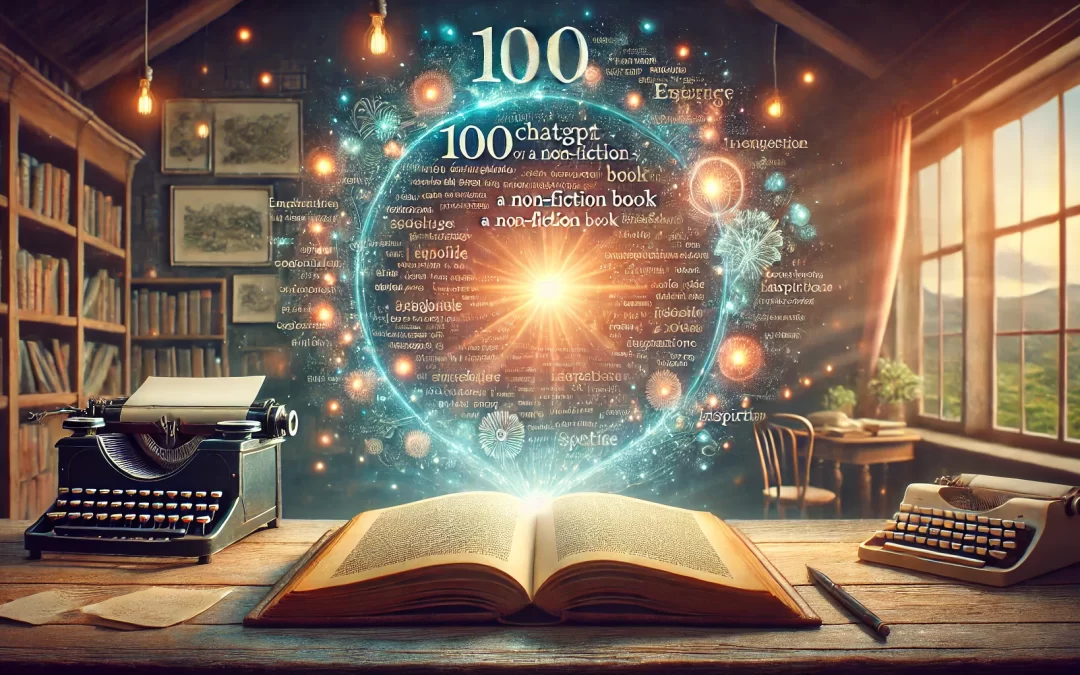 100 prompt ChatGPT per scrivere un libro non-fiction