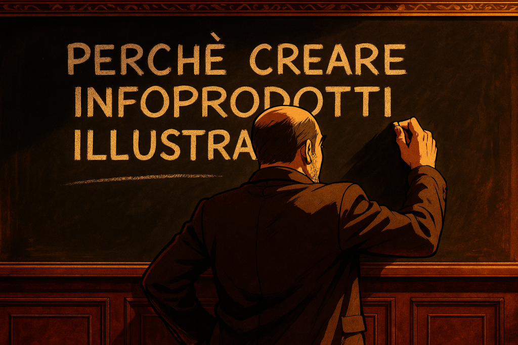 Perché creare infoprodotti illustrati