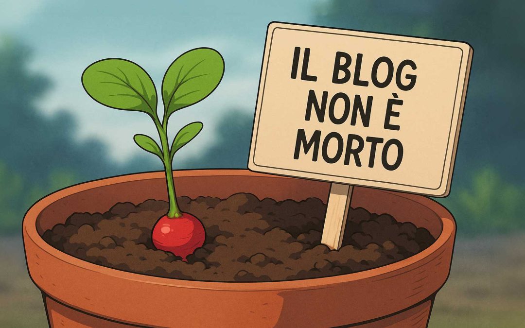 Il blog non è morto. Sei tu che scrivi come se fossi già in decomposizione.