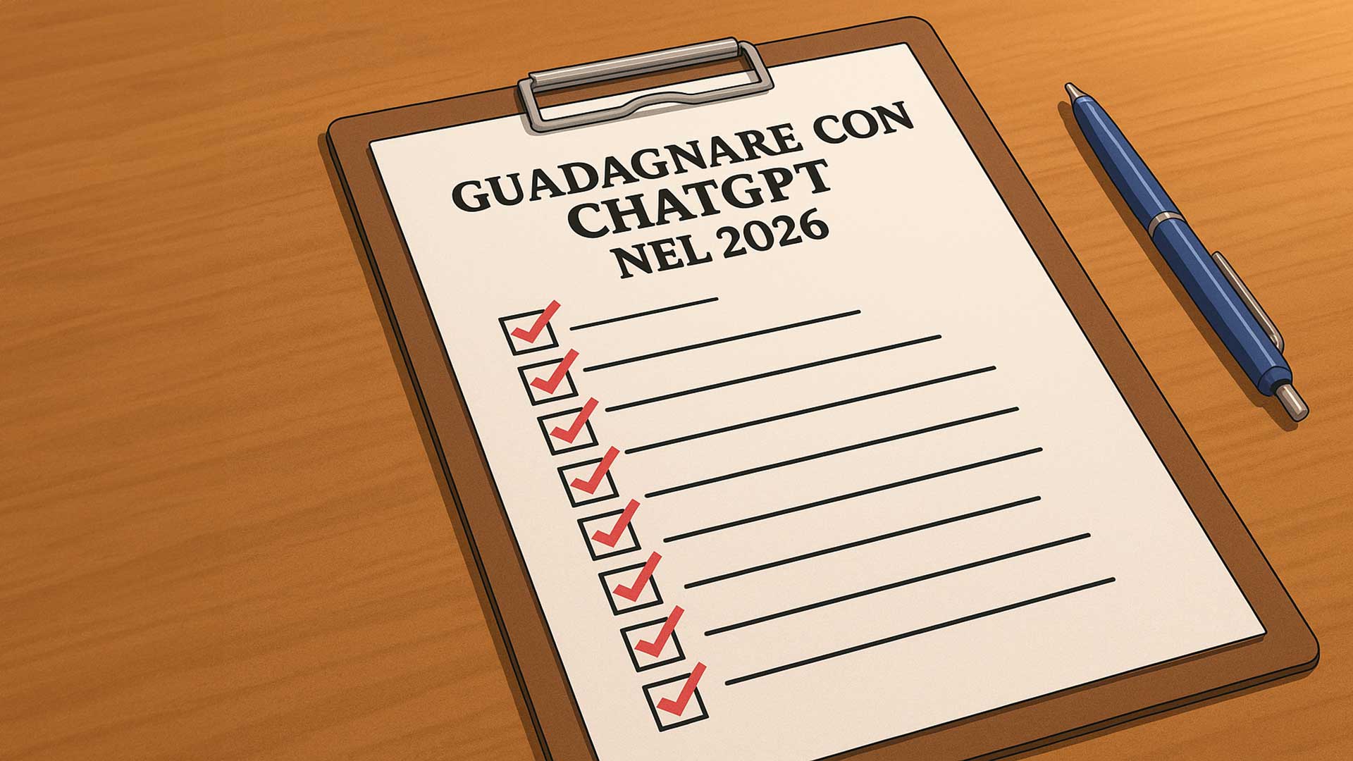 Guadagnare con ChatGPT nel 2026