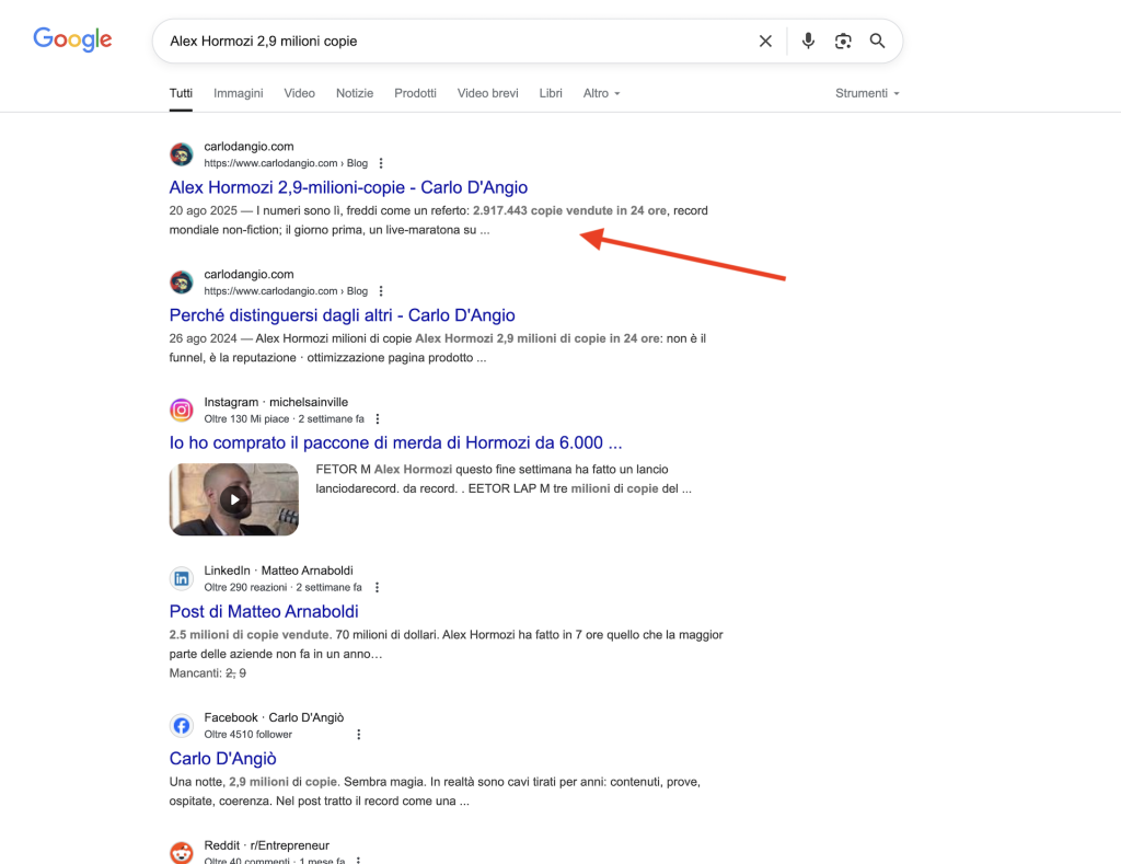 Primo in Google