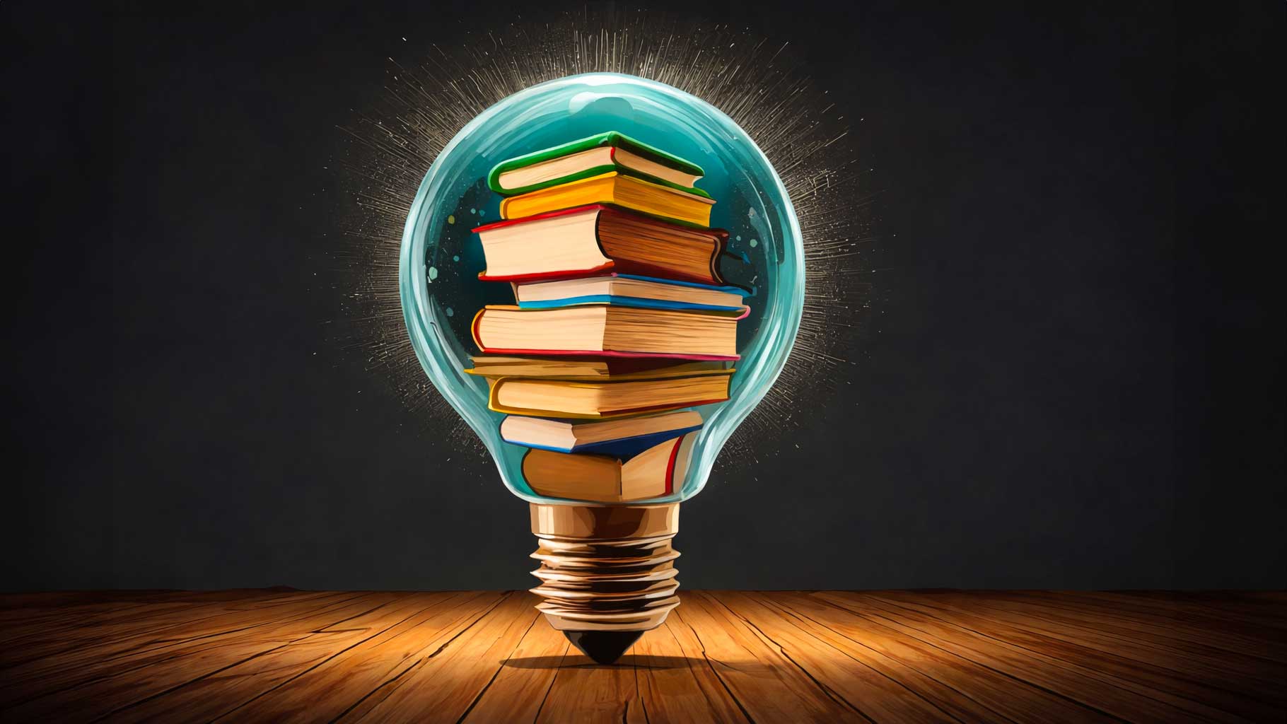 come-guadagnare-con-gli-ebook-libreria-idee Illustrazione concettuale su come guadagnare con gli eBook attraverso una libreria strutturata di contenuti