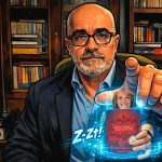 Katie Cross simbolo dell’indipendenza editoriale mentre un autore mostra il suo libro e il controllo diretto sulle vendite