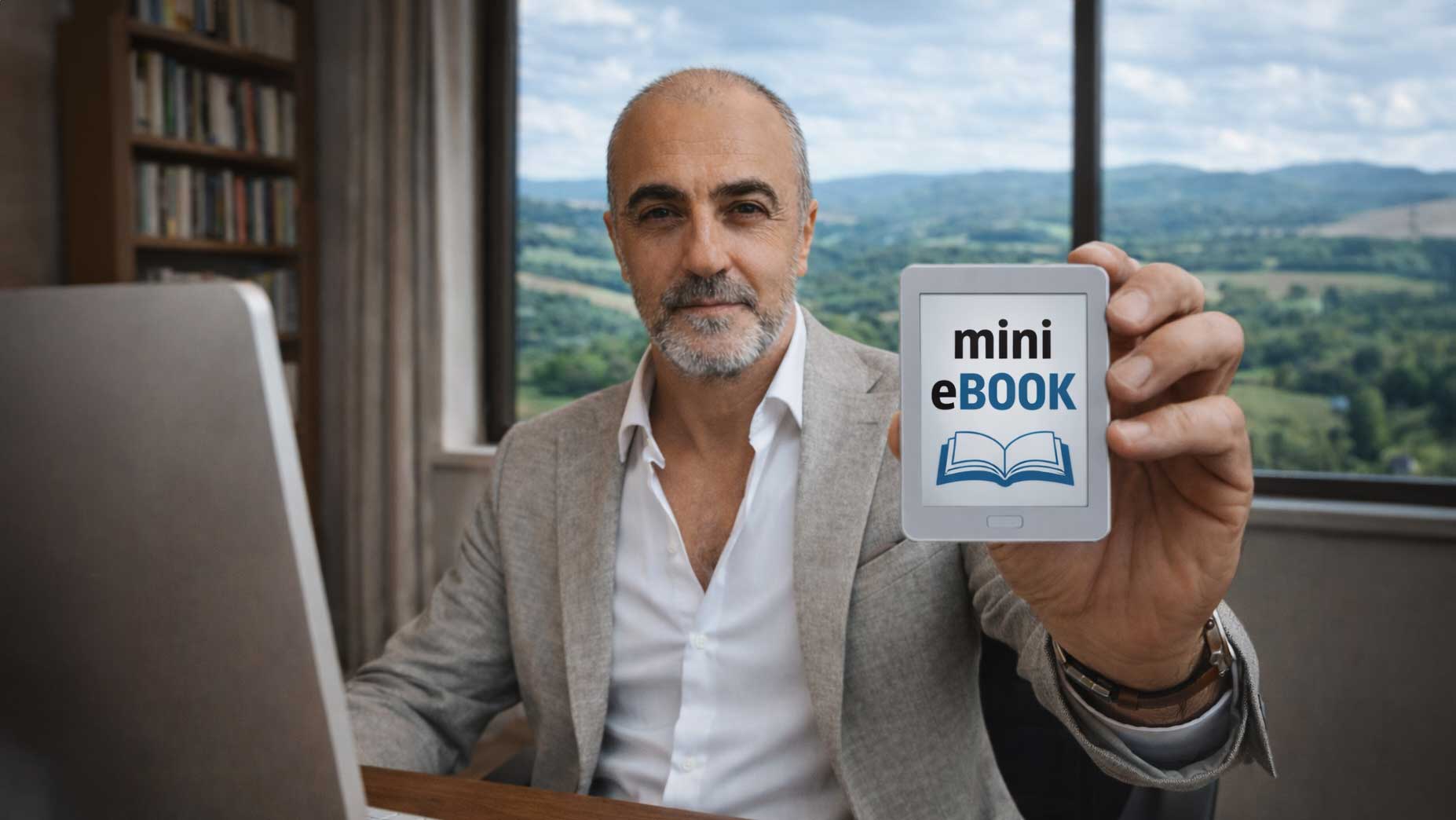 Copertina del mini eBook sulla scrittura persuasiva di Carlo D'Angiò