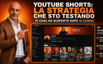 YouTube Shorts: la strategia che sto testando (e cosa ho scoperto dopo 40 giorni)